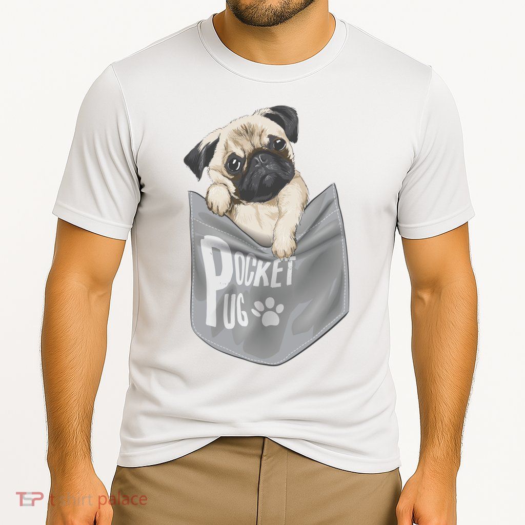 Pocket Pug Cute Performance Shirt