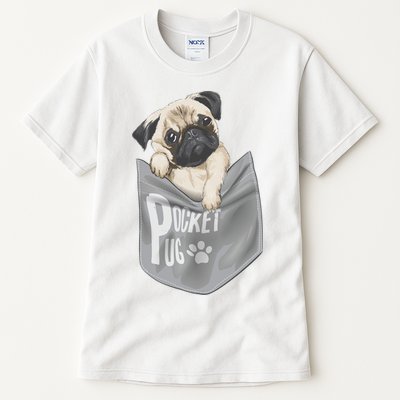 Pocket Pug Cute Tall T-Shirt