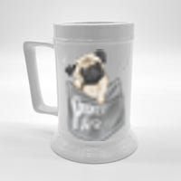 Pocket Pug Cute Beer Stein