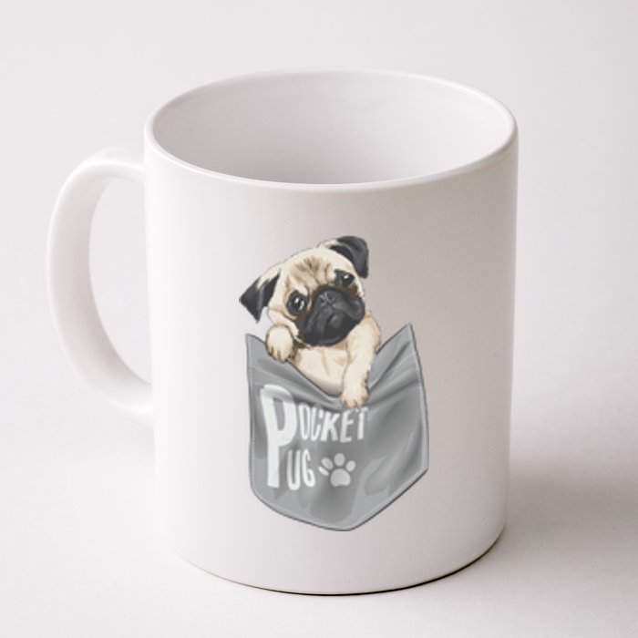 Pocket Pug Cute Coffee Mug