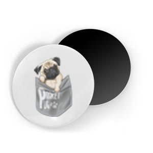 Pocket Pug Cute Magnet