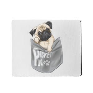 Pocket Pug Cute Mousepad