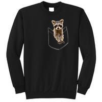 Pocket Raccoon Funny Sweatshirt