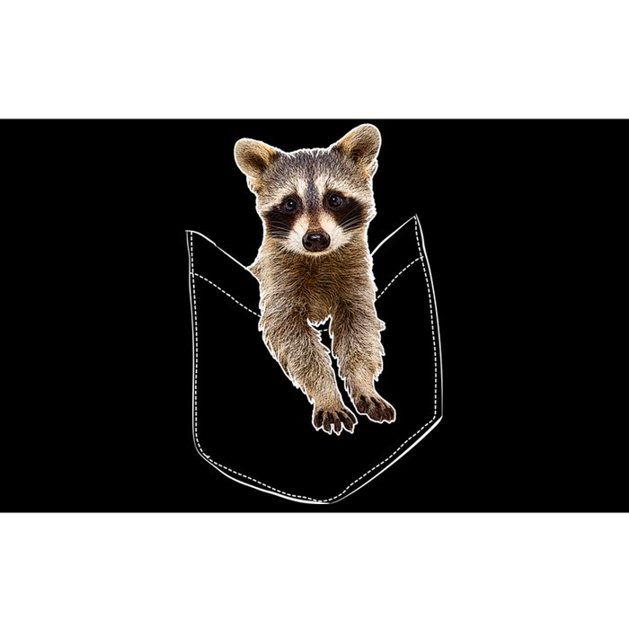 Pocket Raccoon Funny Bumper Sticker