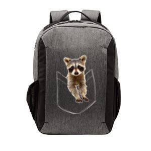 Pocket Raccoon Funny Vector Backpack