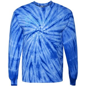 Property Of Daddy Great Gift Tie-Dye Long Sleeve Shirt