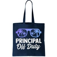 Principal Off Duty Summer Last Day Of School Headmistress Tote Bag