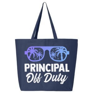 Principal Off Duty Summer Last Day Of School Headmistress 25L Jumbo Tote