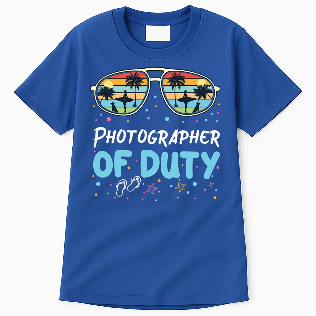 Photographer Of Duty Gift Photographer Gift Tall T-Shirt