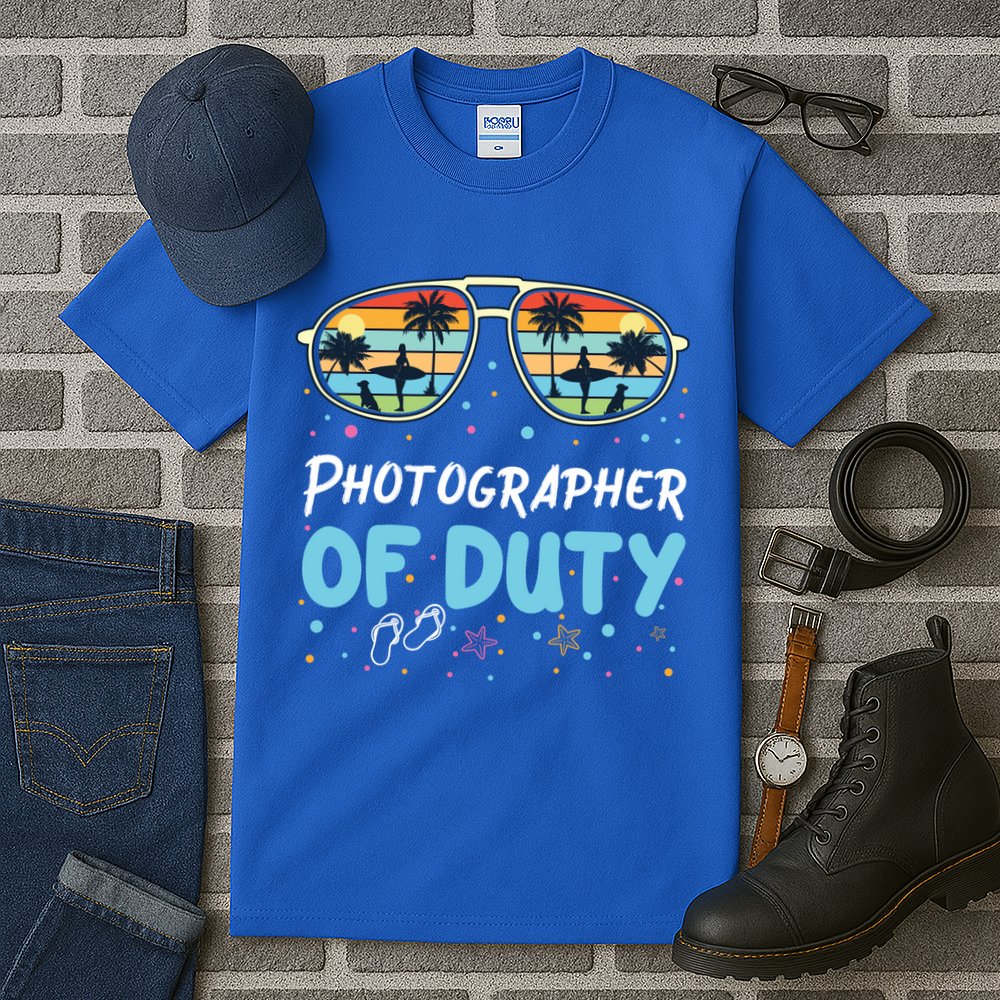 Photographer Of Duty Gift Photographer Gift Tall T-Shirt