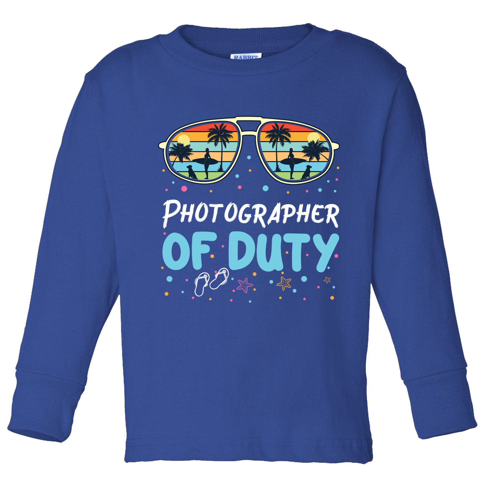 Photographer Of Duty Gift Photographer Gift Toddler Long Sleeve Shirt
