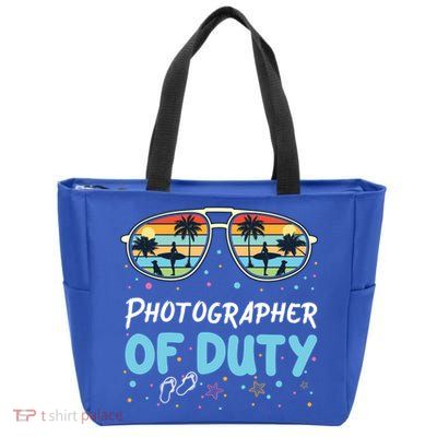Photographer Of Duty Gift Photographer Gift Zip Tote Bag