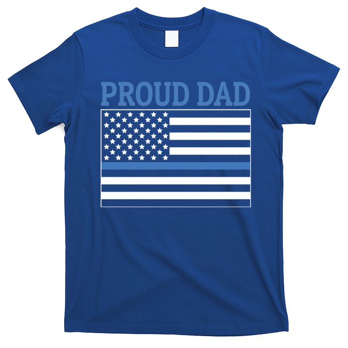 Police Officer Dad Proud Dad Gift T-Shirt