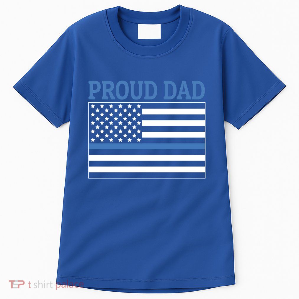 Police Officer Dad Proud Dad Gift Tall T-Shirt