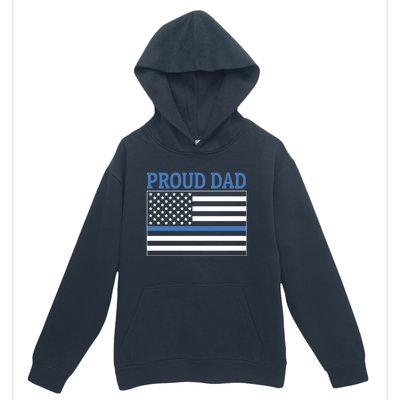 Police Officer Dad Proud Dad Gift Urban Pullover Hoodie