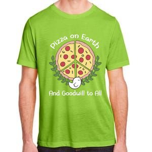 Pizza On Earth Cool Gift Adult ChromaSoft Performance T-Shirt