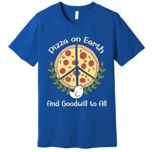 Pizza On Earth Cool Gift Premium T-Shirt