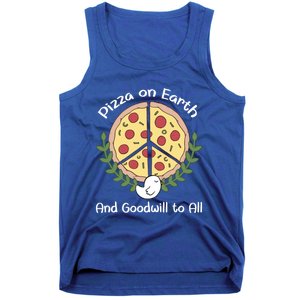 Pizza On Earth Cool Gift Tank Top