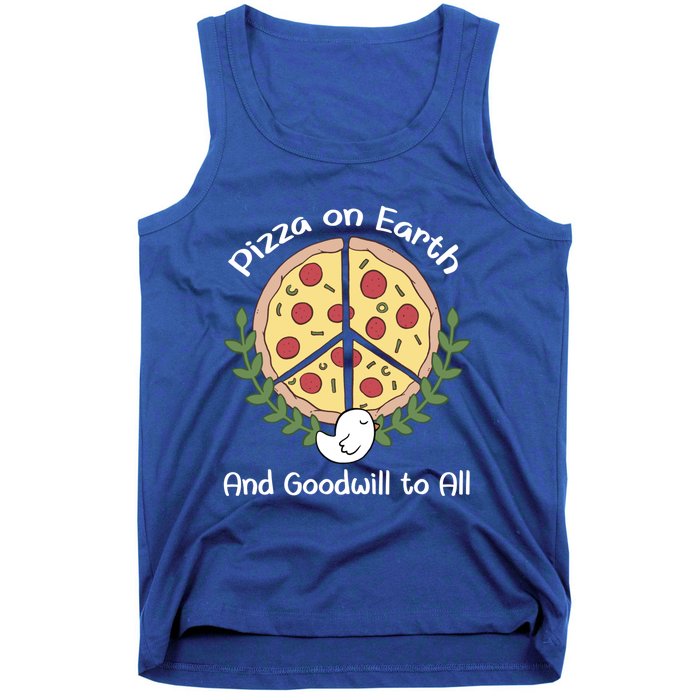 Pizza On Earth Cool Gift Tank Top