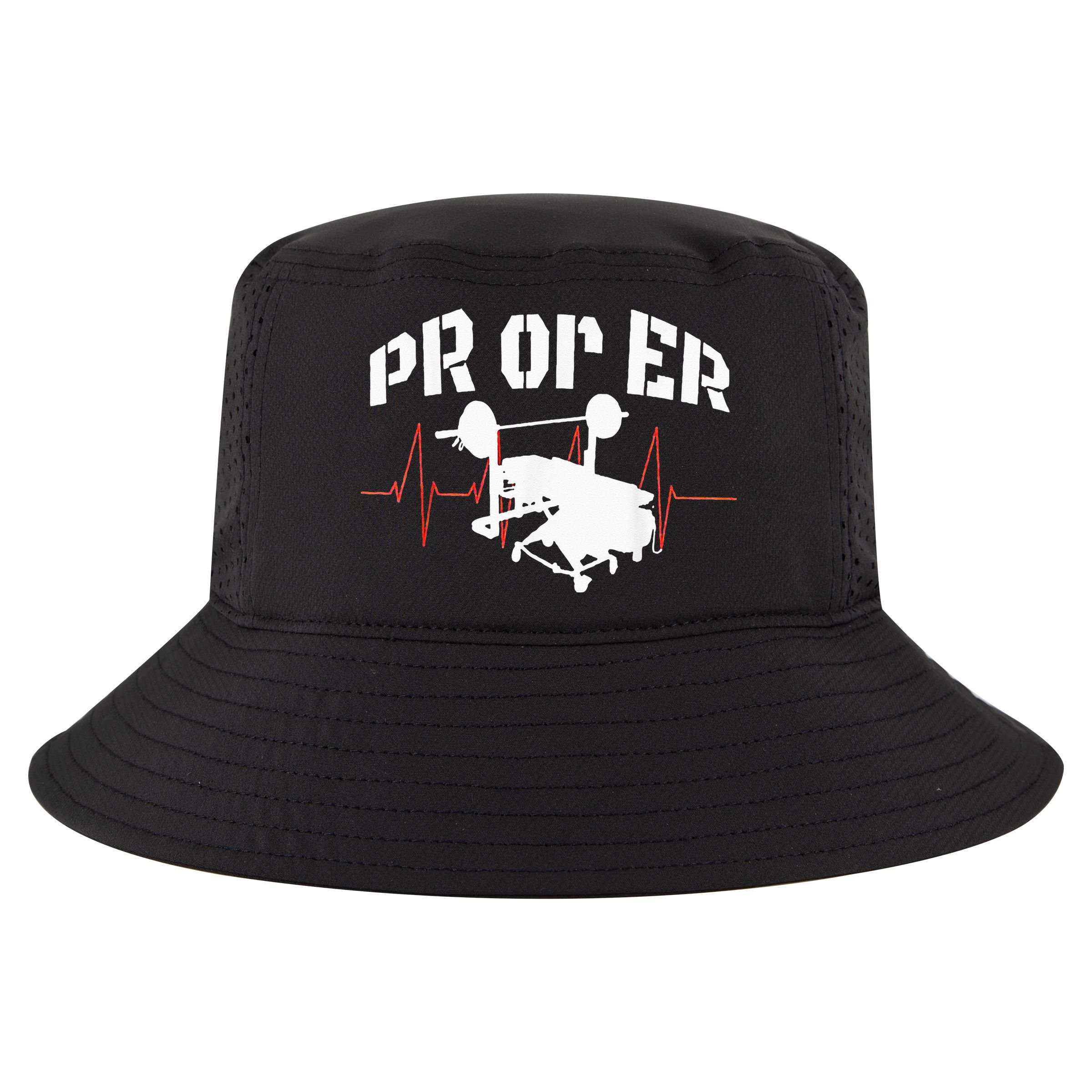 PR Or Er Weightlifting Bodybuilding Fitness Gym Cool Comfort Performance Bucket Hat
