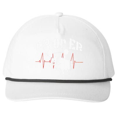 PR Or Er Weightlifting Bodybuilding Fitness Gym Snapback Five-Panel Rope Hat