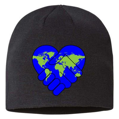Peace On Earth Sustainable Beanie