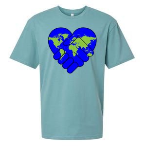 Peace On Earth Sueded Cloud Jersey T-Shirt