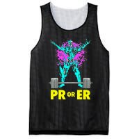 Pr Or Er Weightlifting Bodybuilding Workout Musclebuilding Mesh Reversible Basketball Jersey Tank