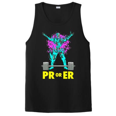 Pr Or Er Weightlifting Bodybuilding Workout Musclebuilding PosiCharge Competitor Tank