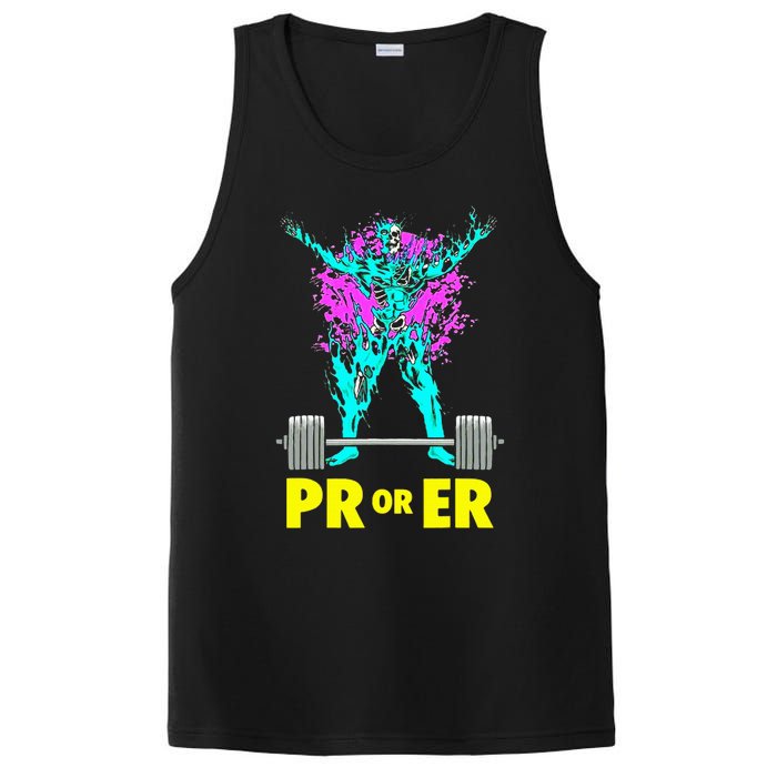 Pr Or Er Weightlifting Bodybuilding Workout Musclebuilding PosiCharge Competitor Tank