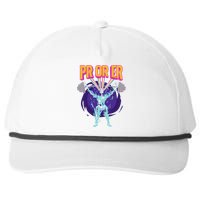 Pr Or Er Workout Bodybuilding Gym Weightlifting Snapback Five-Panel Rope Hat