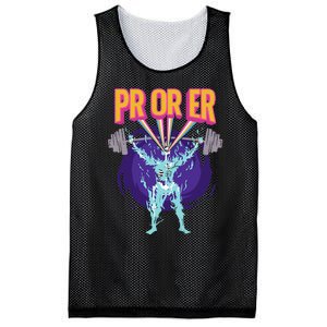 Pr Or Er Workout Bodybuilding Gym Weightlifting Mesh Reversible Basketball Jersey Tank