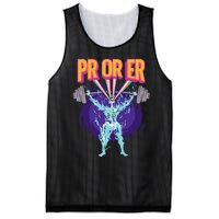 Pr Or Er Workout Bodybuilding Gym Weightlifting Mesh Reversible Basketball Jersey Tank