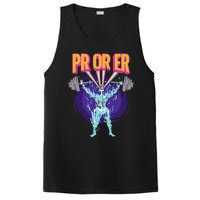 Pr Or Er Workout Bodybuilding Gym Weightlifting PosiCharge Competitor Tank