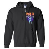 Pr Or Er Workout Bodybuilding Gym Weightlifting Full Zip Hoodie