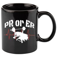 PR Or Er Weightlifting Bodybuilding Fitness Gym 11oz C Handle Ceramic Mug
