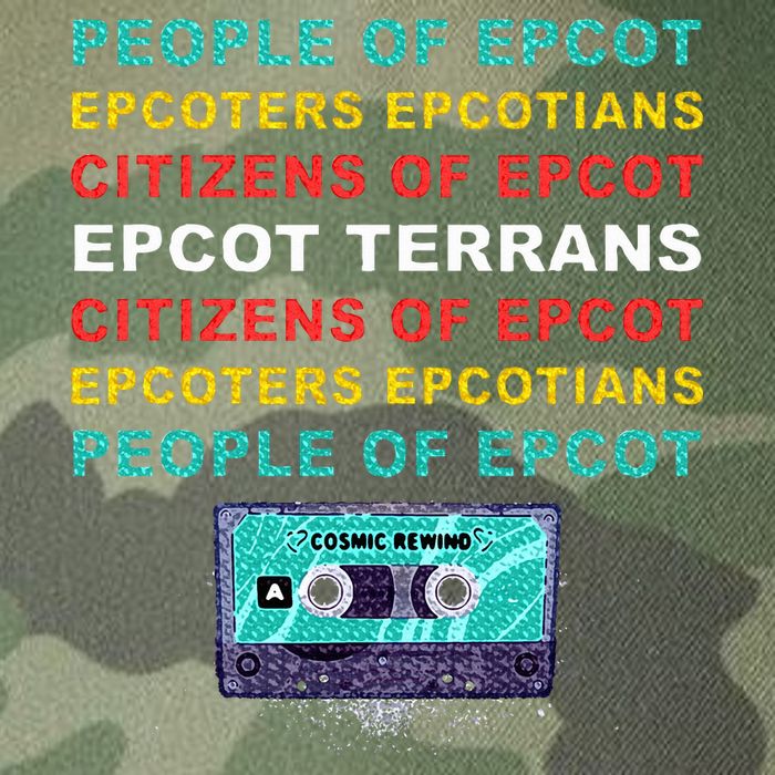 People Of Epcot Epcoters Epcotians Citizens Of Epcot Legacy Tie Dye Trucker Hat