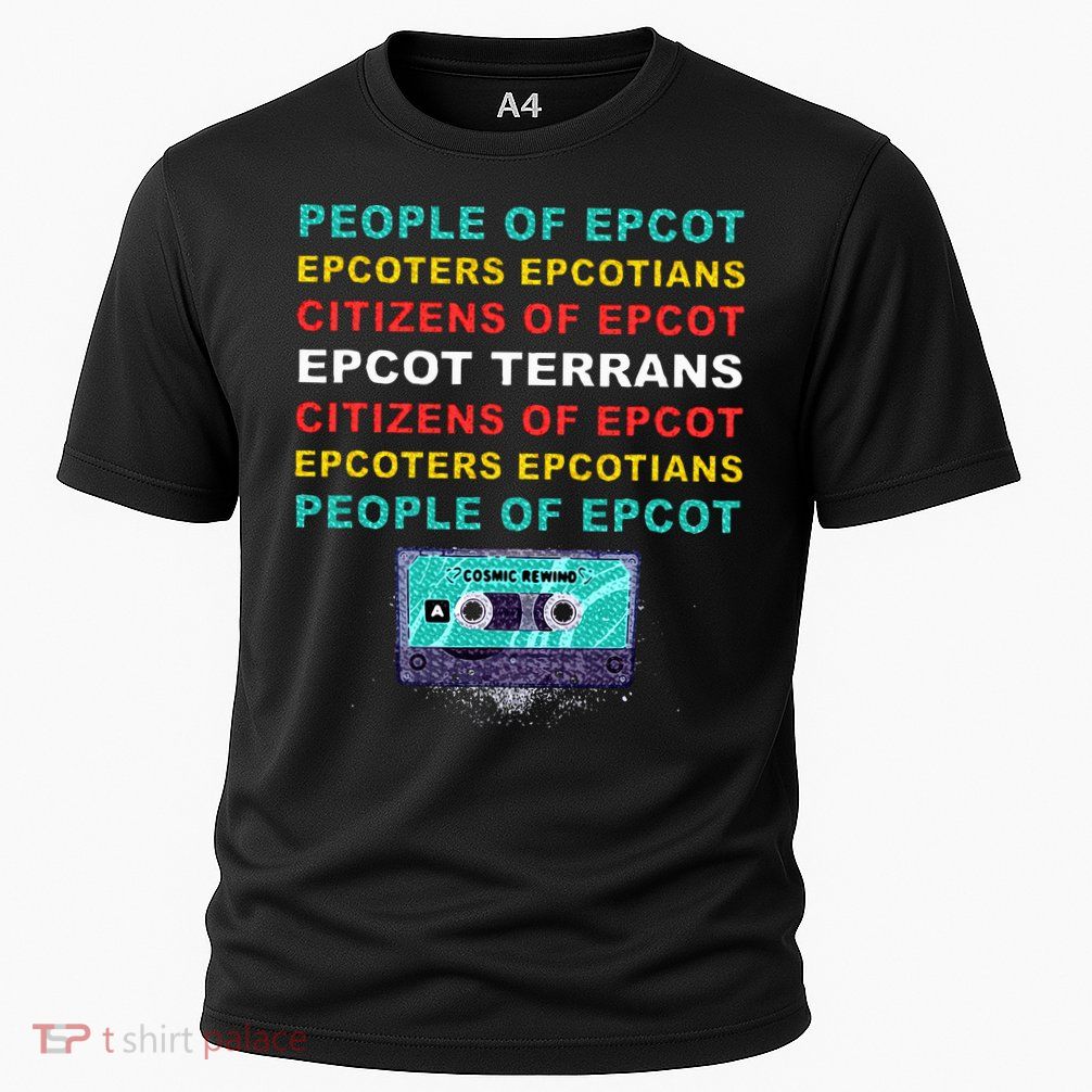 People Of Epcot Epcoters Epcotians Citizens Of Epcot Performance Shirt