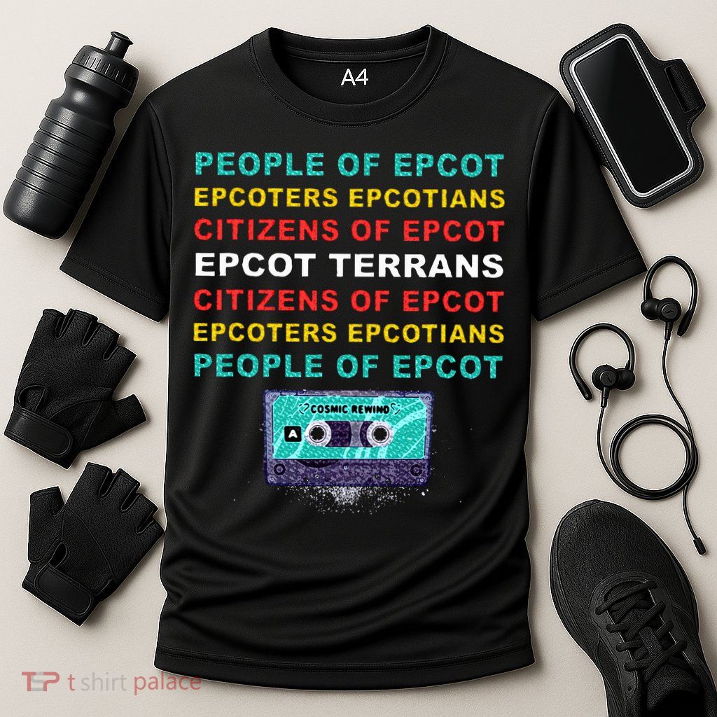 People Of Epcot Epcoters Epcotians Citizens Of Epcot Performance Shirt