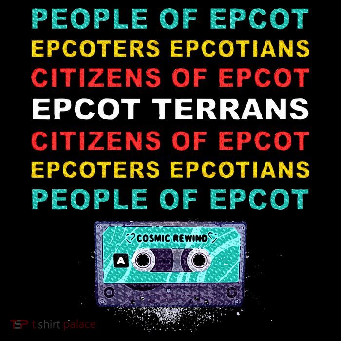 People Of Epcot Epcoters Epcotians Citizens Of Epcot 7-Panel Snapback Hat