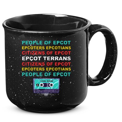 People Of Epcot Epcoters Epcotians Citizens Of Epcot 15oz Campfire Ceramic Mug