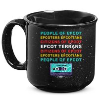 People Of Epcot Epcoters Epcotians Citizens Of Epcot 15oz Campfire Ceramic Mug