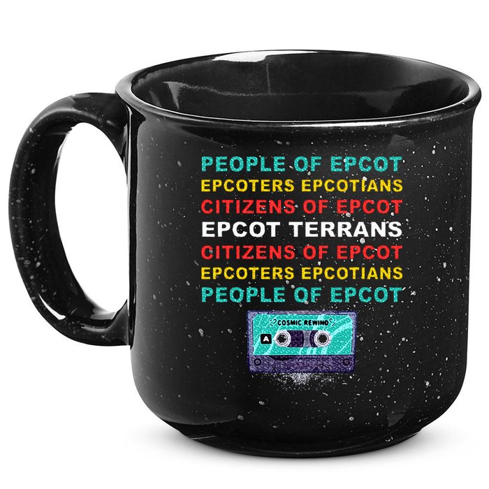 People Of Epcot Epcoters Epcotians Citizens Of Epcot 15oz Campfire Ceramic Mug