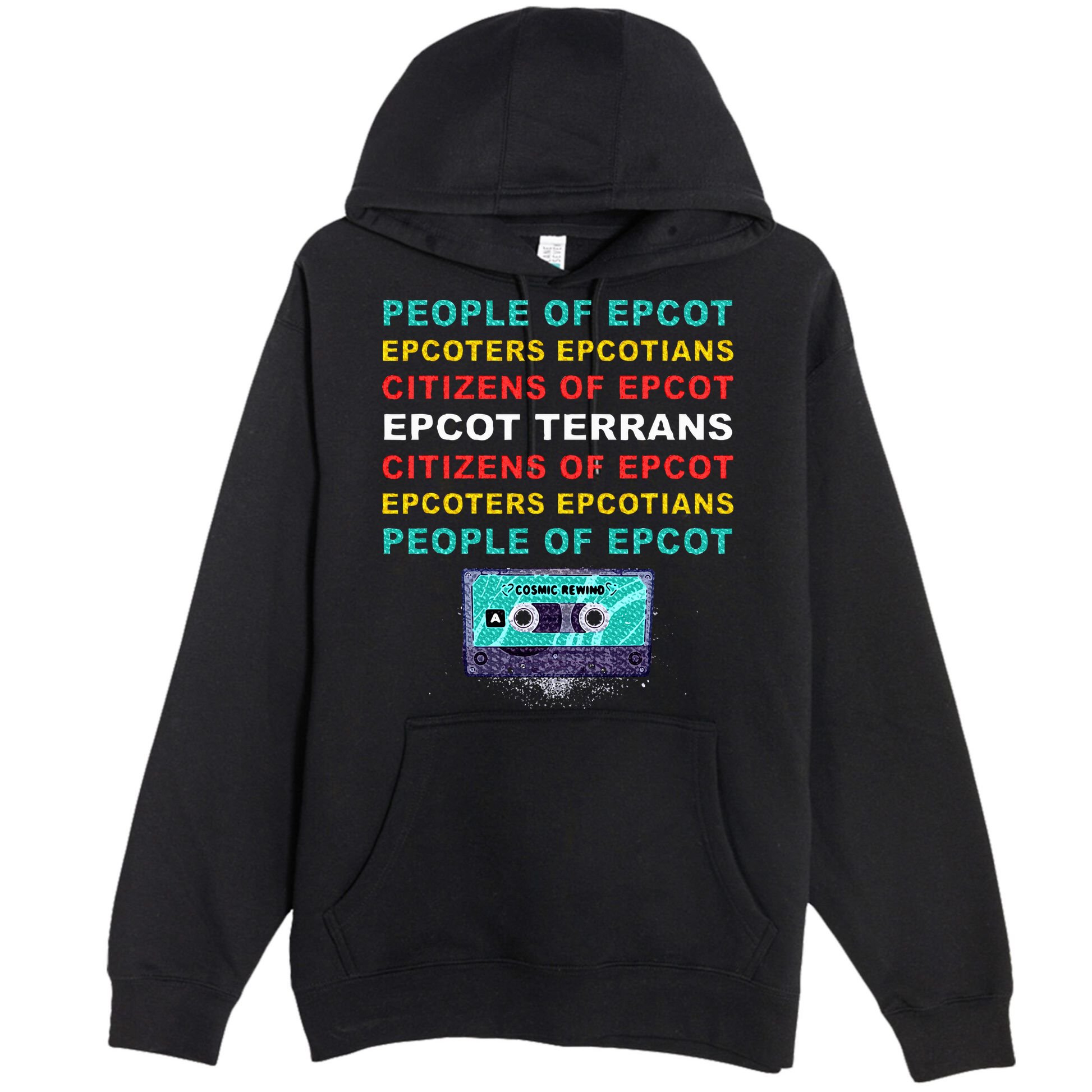 People Of Epcot Epcoters Epcotians Citizens Of Epcot Premium Pullover Hoodie