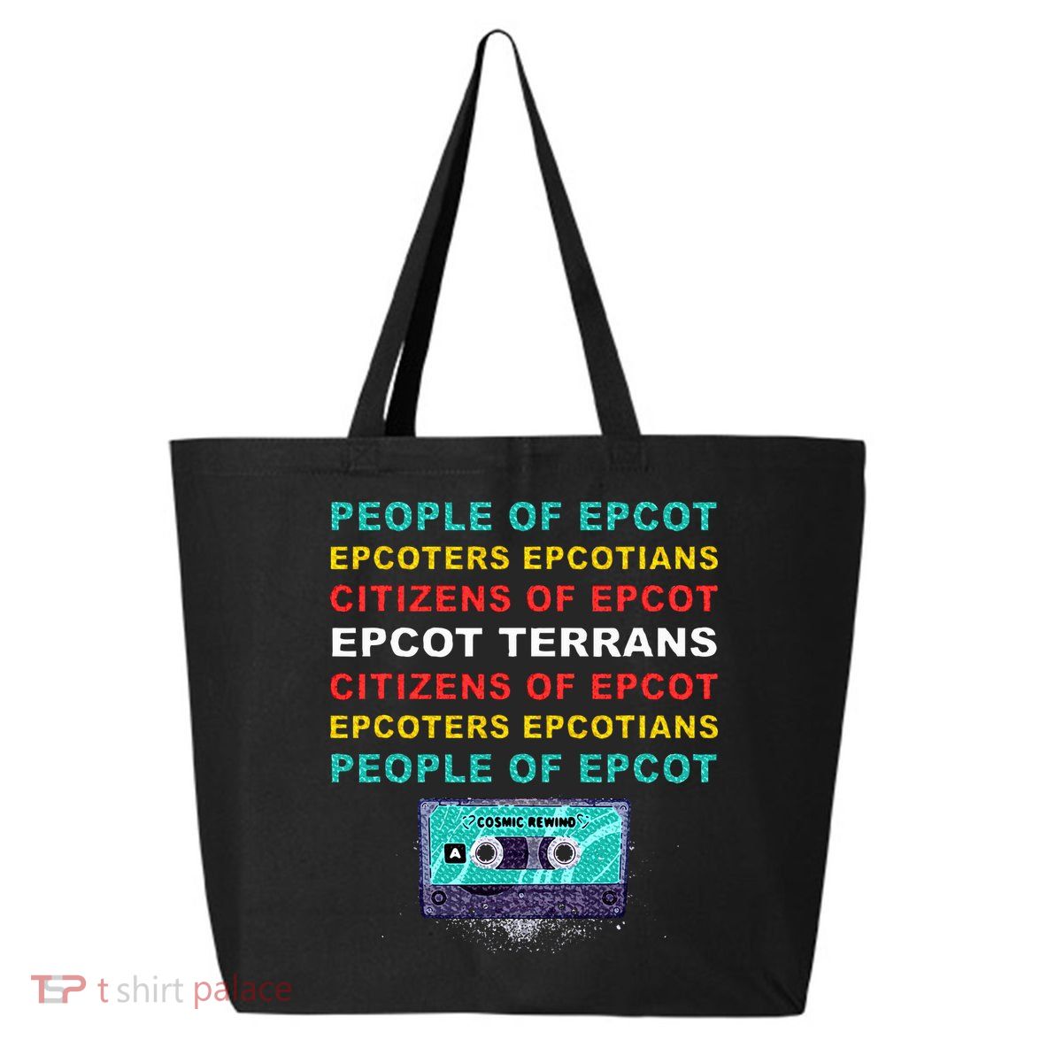 People Of Epcot Epcoters Epcotians Citizens Of Epcot 25L Jumbo Tote