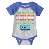 People Of Epcot Epcoters Epcotians Citizens Of Epcot Infant Baby Jersey Bodysuit