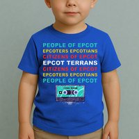 People Of Epcot Epcoters Epcotians Citizens Of Epcot Toddler T-Shirt