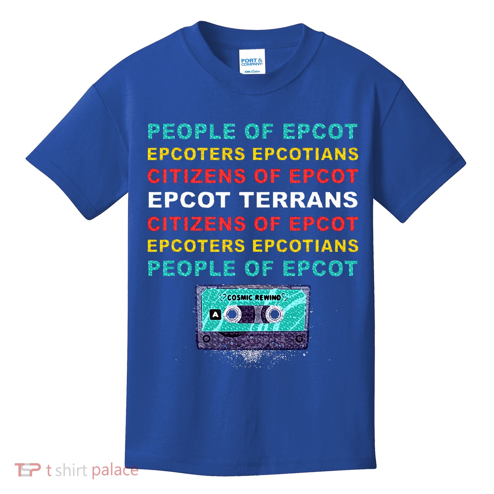 People Of Epcot Epcoters Epcotians Citizens Of Epcot Kids T-Shirt