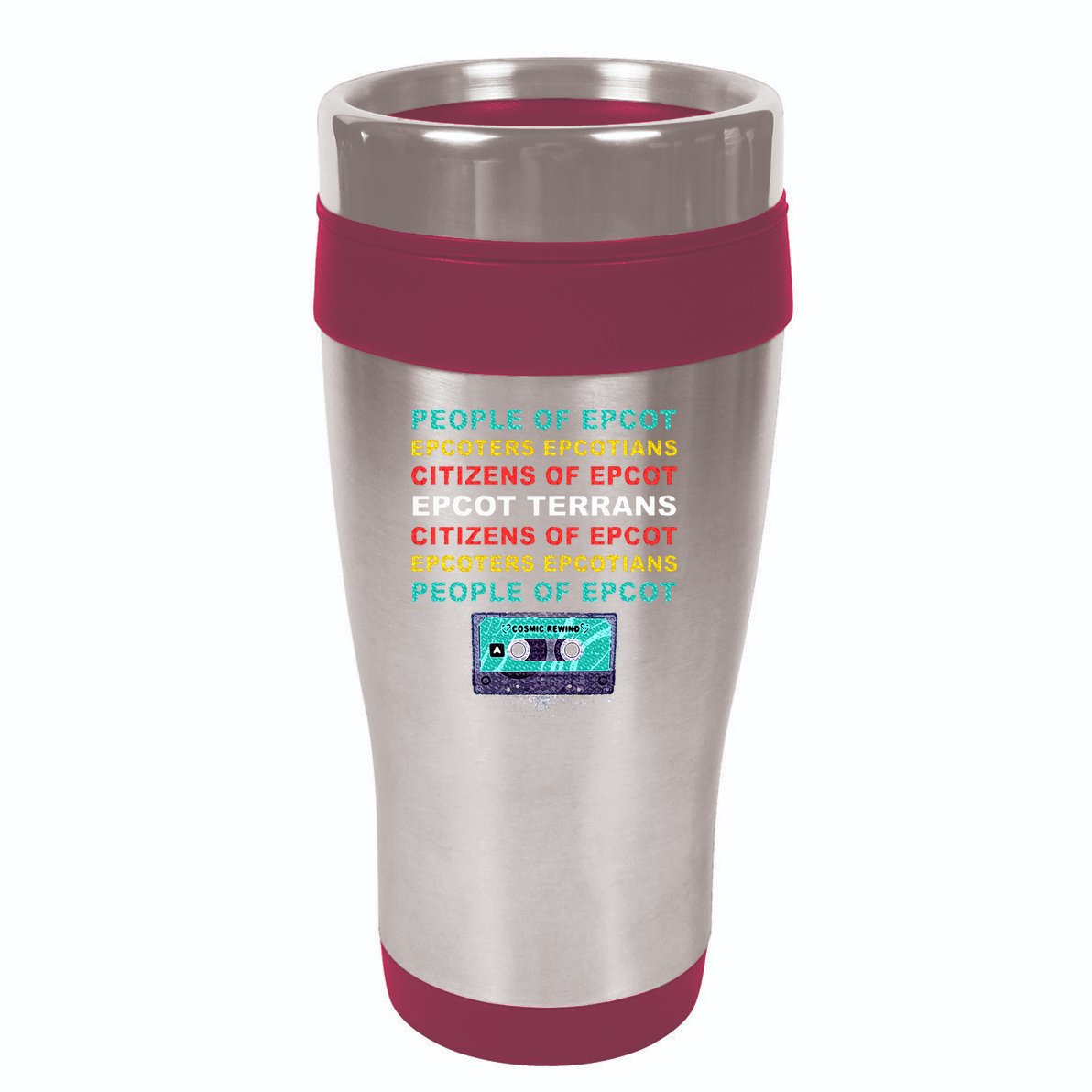 People Of Epcot Epcoters Epcotians Citizens Of Epcot 16oz Travel Tumbler