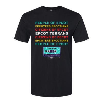 People Of Epcot Epcoters Epcotians Citizens Of Epcot Softstyle CVC T-Shirt